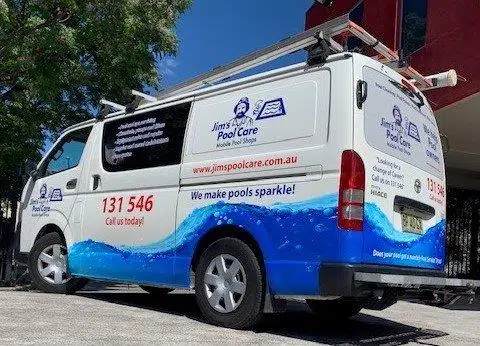 Pool Cleaner Van