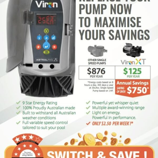 Viron Energy Saving Pool Pump