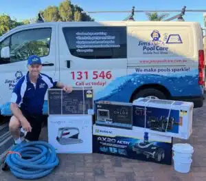 pool-cleaning-townsville with equipments