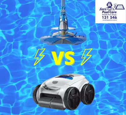 RobotVsSuctionPoolCleaning