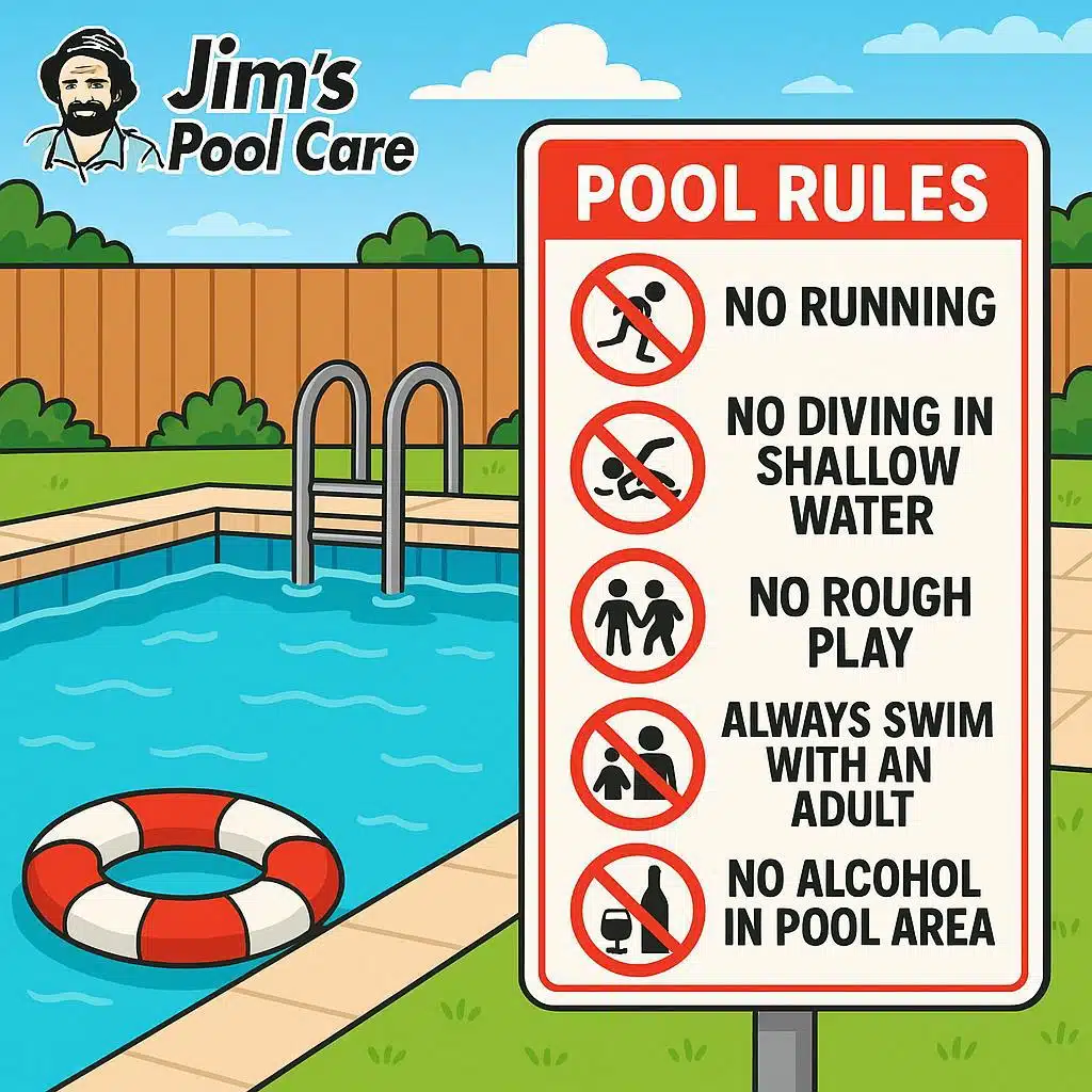 Jims Pool Care Pool Rules
