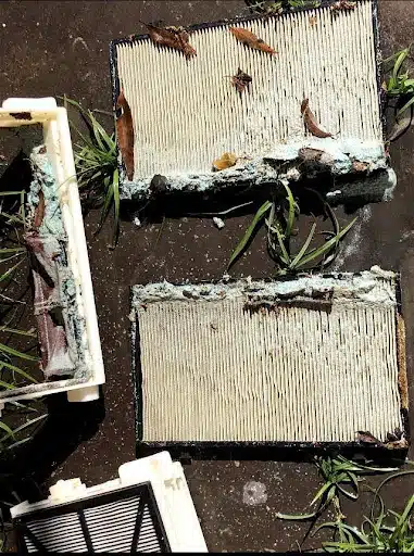 old pool filter
