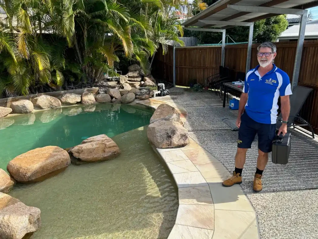 Local pool cleaning and maintenance service in Wynnum-Manly by Jim’s Pool Care.