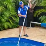 Ricky cleaning
