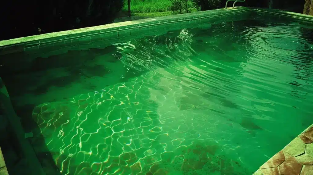 Green pool recovery