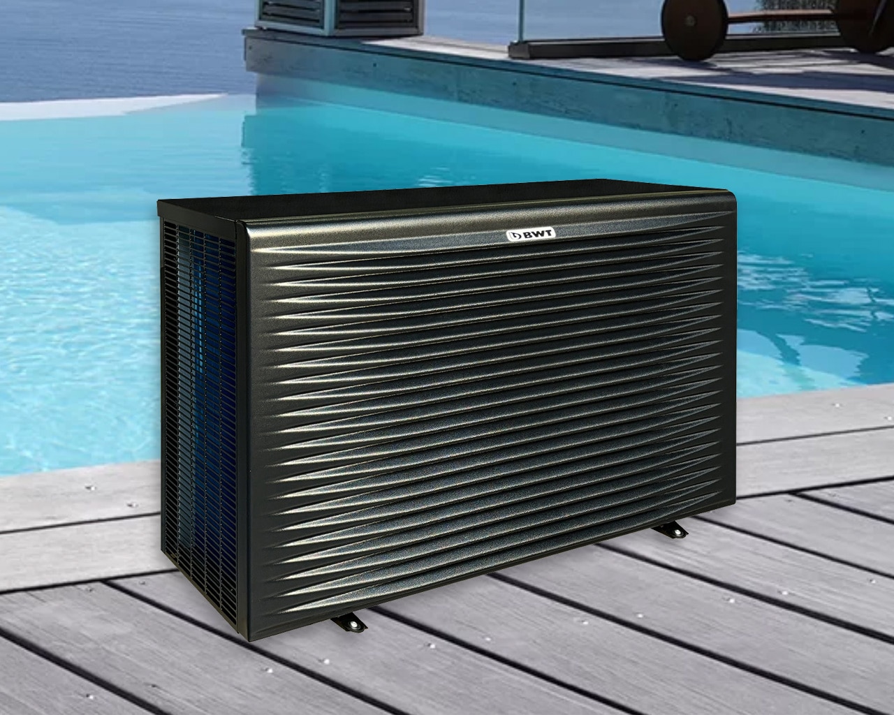 BWT Pearl HPB rear discharge inverter pool heat pump