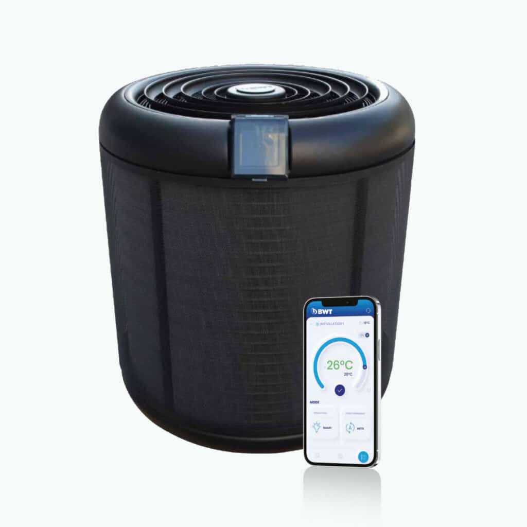 BWT Pearl HPT top discharge inverter pool heat pump